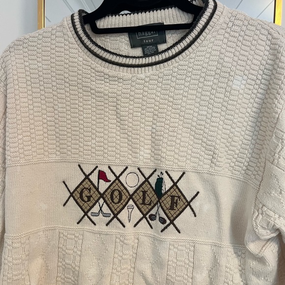 GOLF vintage cropped sweater - Picture 3 of 5